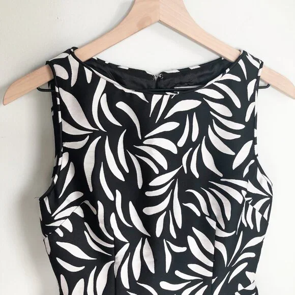 Anthropologie June Party Mini Dress Fit & Flare Sleeveless Pleated Vintage Retro - Picture 3 of 7